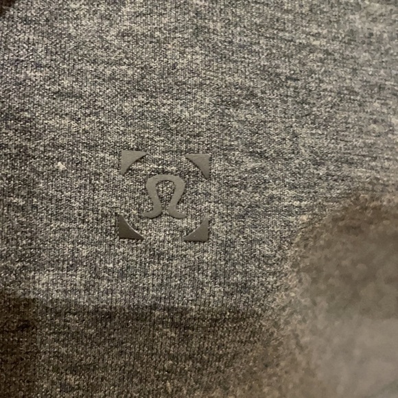 Great Lululemon Men’s Gray V—Neck Tee Shirt—EUC - Picture 6 of 8